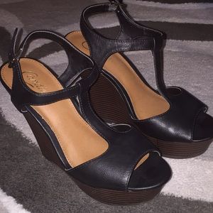 Candie's Wedged High Heels